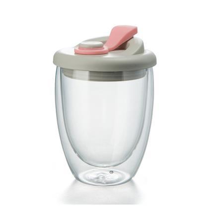 GOURDE EN VERRE <br>DOUBLE PAROI