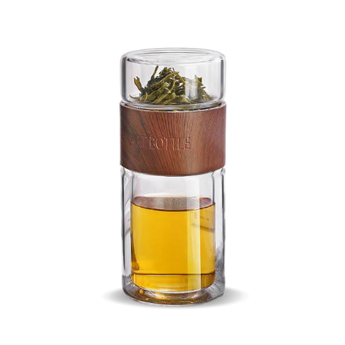 GOURDE VOYAGE <br>VERRE DOUBLE PAROI