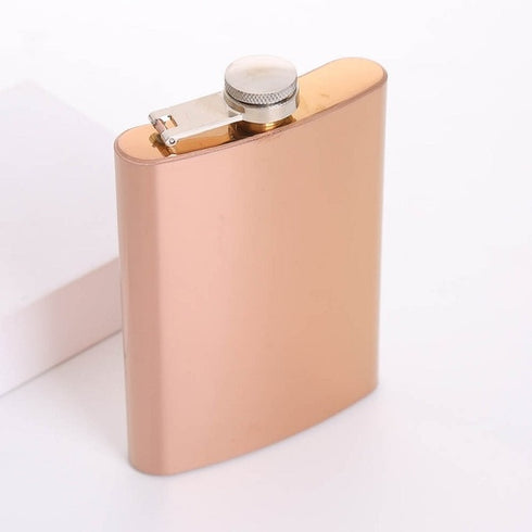 Portable 8oz Stainless Steel Hip Flask Russian Wine Mug Wisky Bottle Drinkware Alcohol Bottle For Drinker Gifts