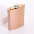 Portable 8oz Stainless Steel Hip Flask Russian Wine Mug Wisky Bottle Drinkware Alcohol Bottle For Drinker Gifts