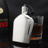 Pocket hip flask 5oz stainless steel 304 mini metal whisky pot 150ml alcohol bottle portable wine container whiskey honest brand