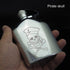Pocket hip flask 5oz stainless steel 304 mini metal whisky pot 150ml alcohol bottle portable wine container whiskey honest brand