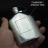 Pocket hip flask 5oz stainless steel 304 mini metal whisky pot 150ml alcohol bottle portable wine container whiskey honest brand