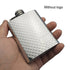 Portable stainless steel 304 hip flask 4oz mini metal whisky pot 100ml alcohol container whiskey flask