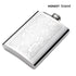 Quality hip flask 8oz 220ml portable stainless steel 304 whisky flask metal wine pot pocket Alcohol bottle whiskey brand honest