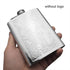 Quality hip flask 8oz 220ml portable stainless steel 304 whisky flask metal wine pot pocket Alcohol bottle whiskey brand honest
